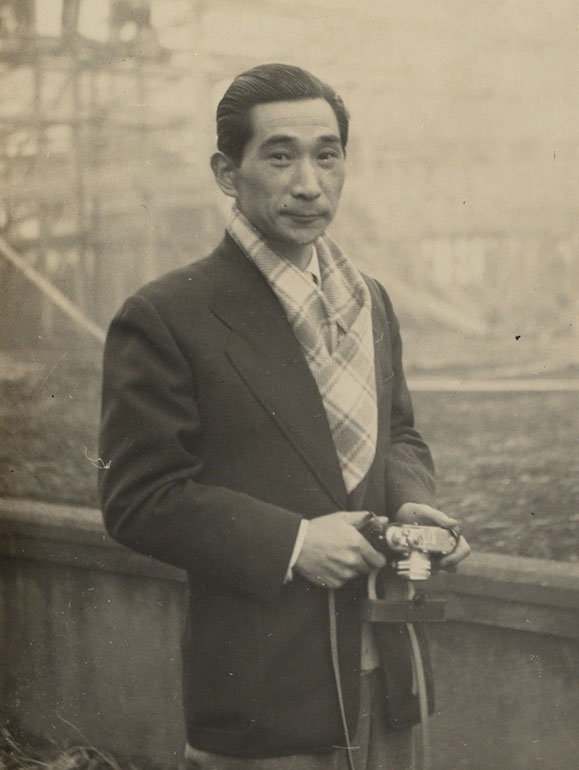 1952年頃の丹下健三